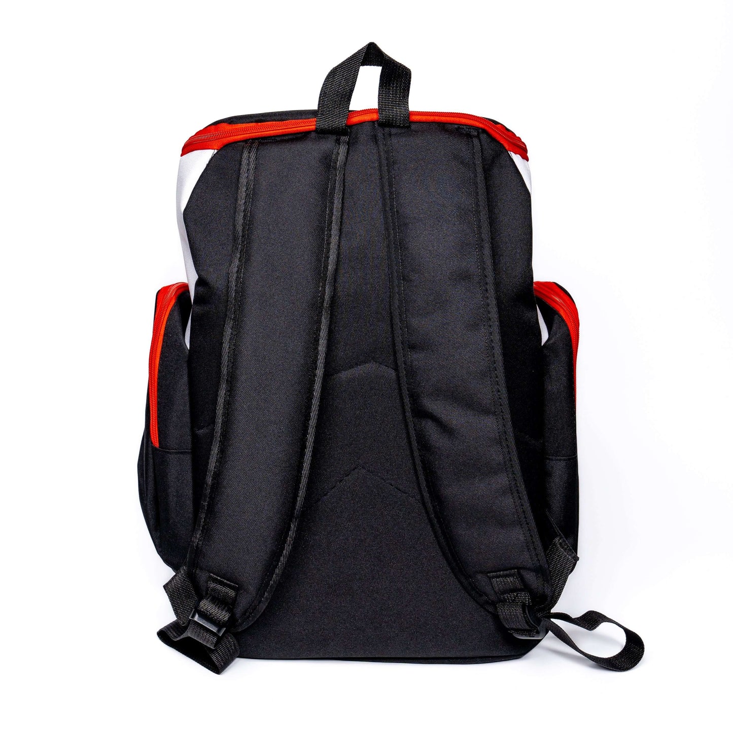 Back view highlighting adjustable, padded shoulder straps on the Y Series Backpack