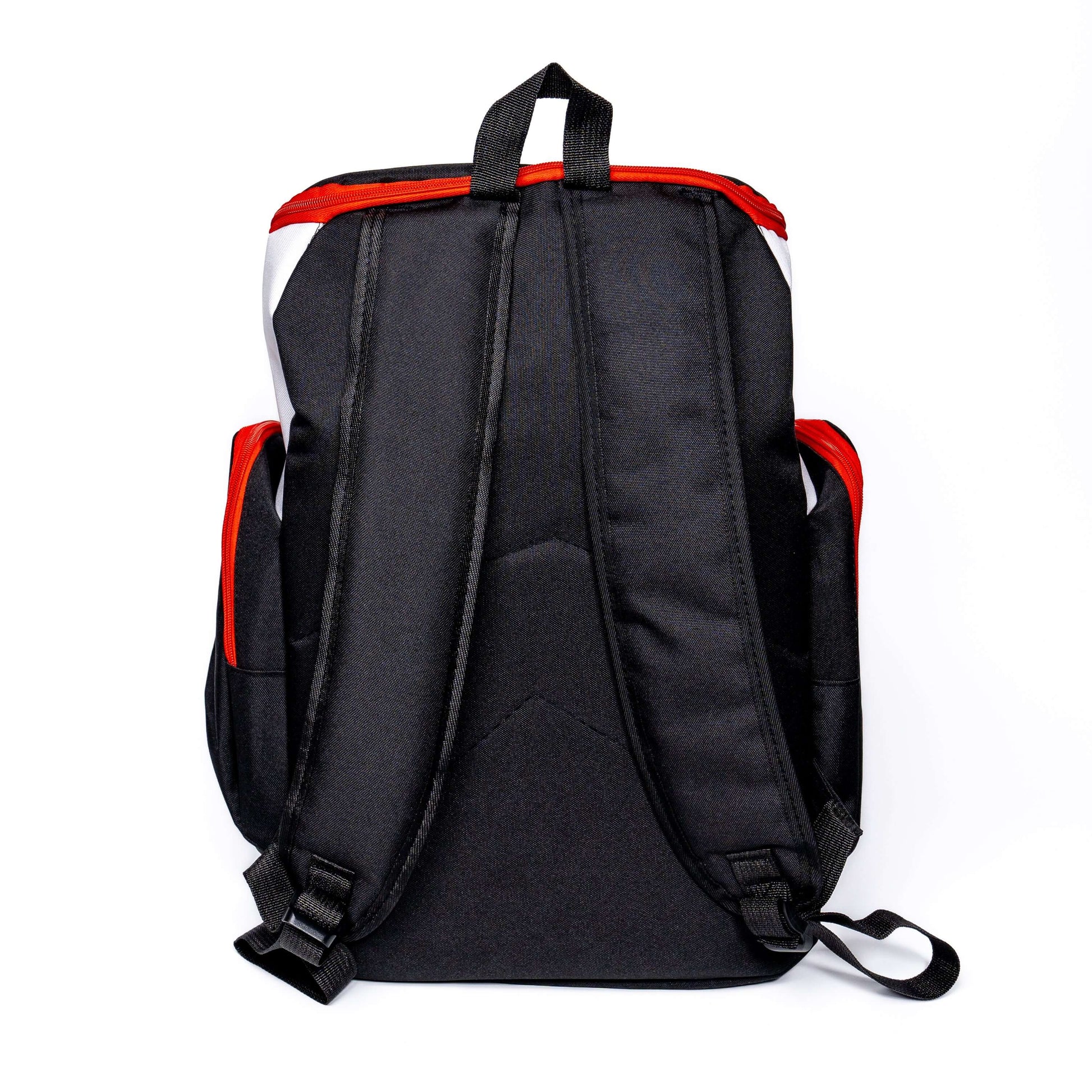 Back view highlighting adjustable, padded shoulder straps on the Y Series Backpack