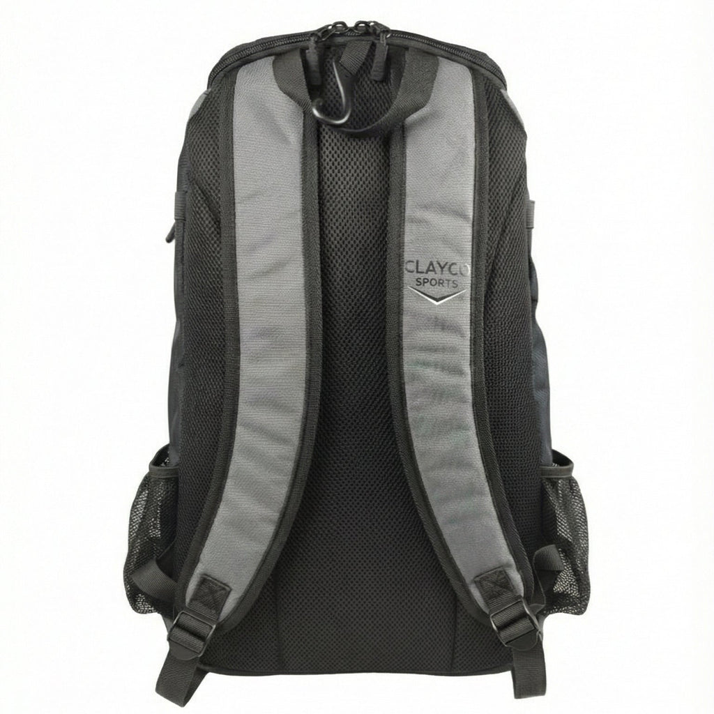 Baseball Backpack Black and Gray