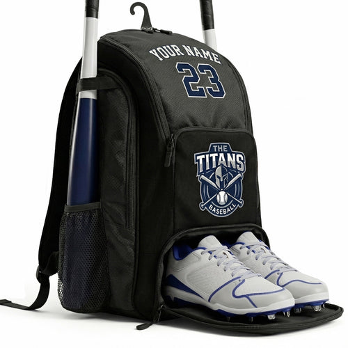Baseball Backpack All Black – Clayco