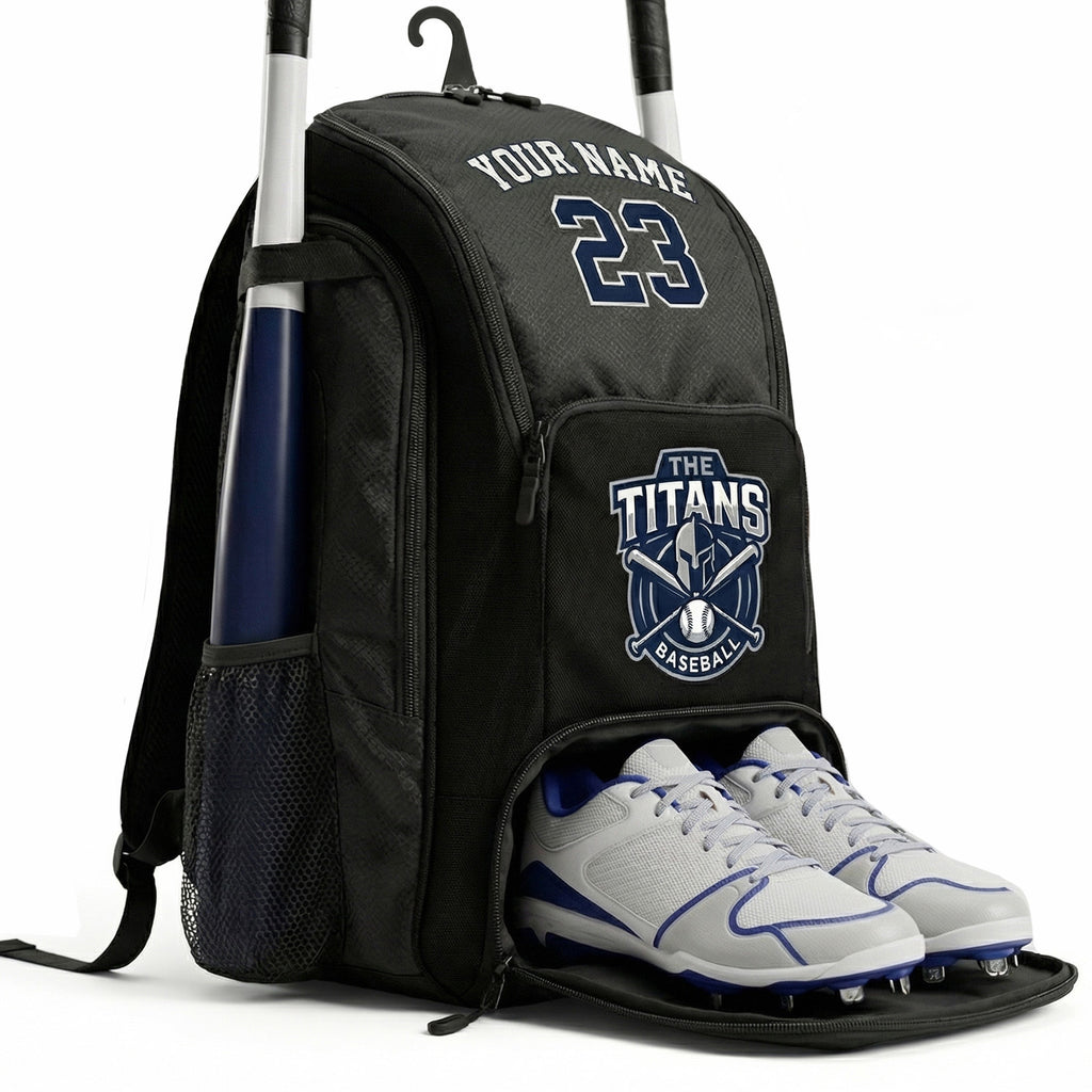 Baseball Backpack All Black – Clayco
