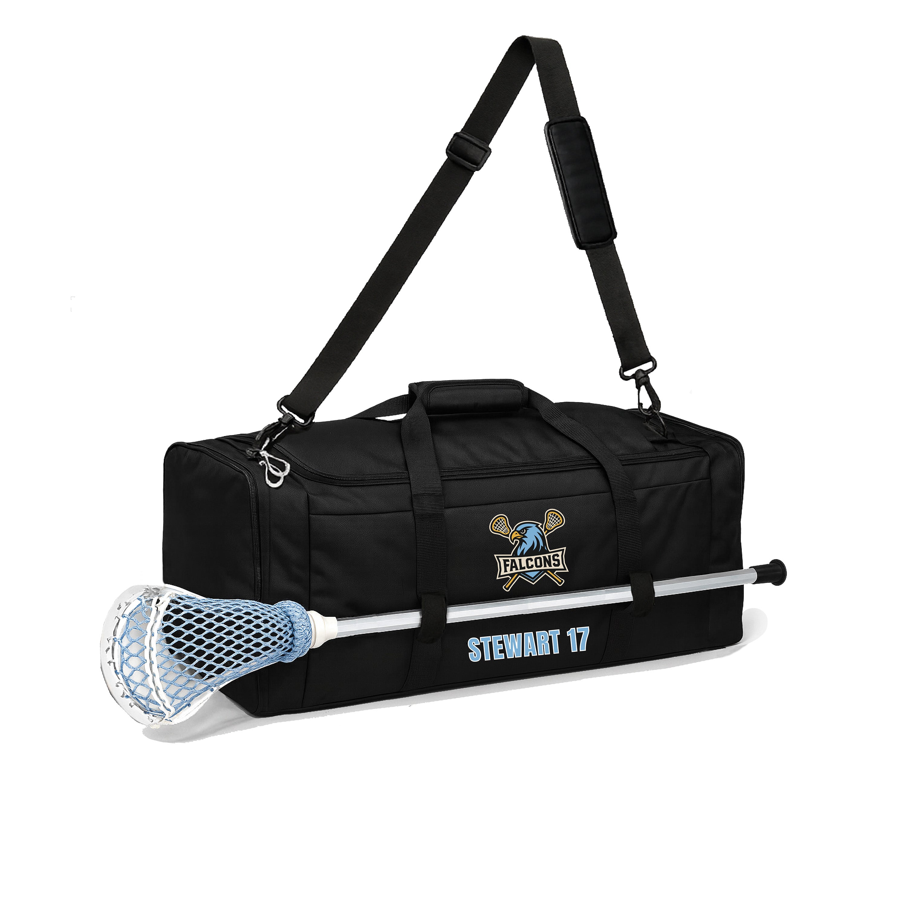Customized Lacrosse Duffel Bag